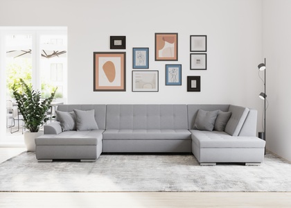 DOMO collection Wohnlandschaft »Treviso«, wahlweise mit Bettfunktion