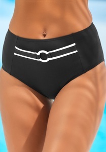 VIVANCE, Vivance Highwaist-Bikini-Hose »Lorena«, mit kontrastfarbenem Piping, Vivance Highwaist-Bikini-Hose »Lorena«, mit kontrastfarbenem Piping