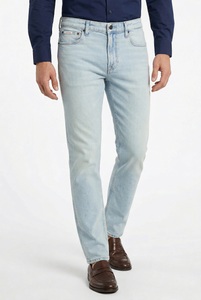 CALVIN KLEIN JEANS, Calvin Klein Jeans Slim-fit-Jeans "SLIM TAPER" mit Markenlabel