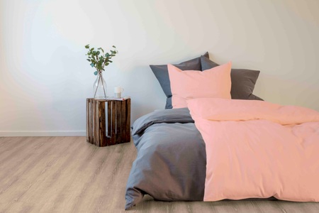Setex, SETEX Bettwäsche »Setex Halbleinen«, (2 tlg.), Halbleinen Qualität (55% Leinen, 45% Baumwolle), mit Reissverschluss, SETEX Bettwäsche »Setex Halbleinen«, Halbleinen Qualität (55% Leinen, 45% Baumwolle), mit Reissverschluss
