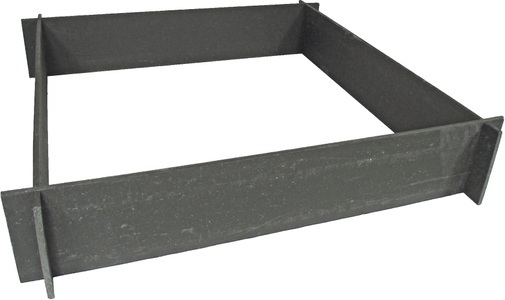 Diverse Hardware, Nature Gartenhochbeet 19 cm 6040690, Ubbink Kräuterbeet, Rahmen für Pflanzbeet