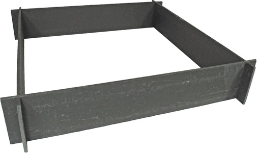 Diverse Hardware, Nature Gartenhochbeet 19 cm 6040690, Ubbink Kräuterbeet, Rahmen für Pflanzbeet
