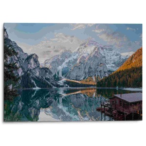 Reinders!, Reinders! Alu-Dibond-Druck »Pragser Wildsee«, Reinders! Alu-Dibond-Druck »Pragser Wildsee«