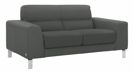 CALIA ITALIA, CALIA ITALIA 2-Sitzer »Simon«, in zwei Lederqualitäten, CALIA ITALIA 2-Sitzer »Simon, erstklassiger Sitzkomfort und tolles Design«, in zwei Lederqualitäten