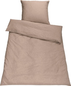 SETEX Bettwäsche »Chambray«, (2 tlg.), in diversen Uni-Tönen