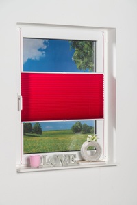 K-HOME, K-HOME Plissee »Klemmfix Pisa«, Lichtschutz, ohne Bohren, verspannt, Crushed-Optik, K-HOME Plissee »Klemmfix Pisa«, Lichtschutz, ohne Bohren, verspannt, Crushed-Optik