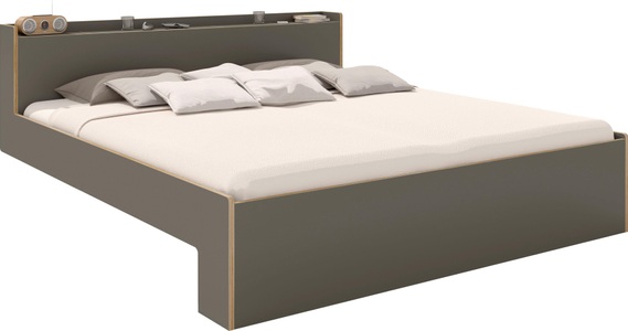 Müller SMALL LIVING, Müller SMALL LIVING Bett »NOOK«, in vier Breiten, Design by Michael Hilgers, Müller SMALL LIVING Bett »NOOK«, in vier Breiten, Design by Michael Hilgers