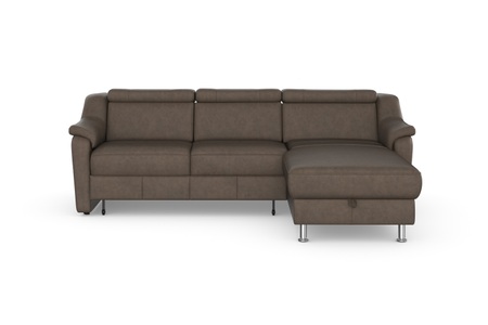 sit&more Ecksofa »Freetown«, inklusive Kopfteilverstellung und komfortablem Federkern, wahlweise mit Bettfunktion und Bettkasten