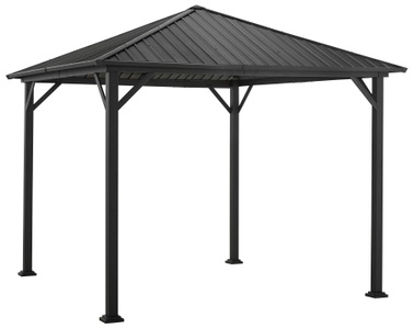 KONIFERA, KONIFERA Pavillon »Samos«, BxT: 300x300 cm, ohne Seitenteile, KONIFERA Pavillon »Samos«, BxT: 300x300 cm, Stahlgestell, ohne Seitenteile