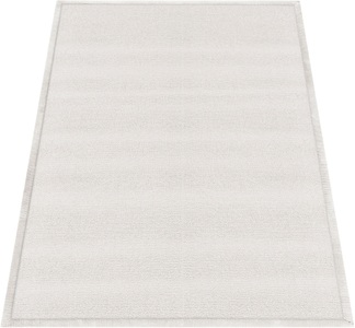Paco Home Teppich »Tatami 475«, rechteckig, Kurzflor, Uni-Farben, mit Memory Foam, waschbar