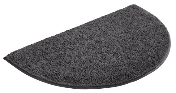 my home Badematte »Vanessa«, Höhe 10 mm, rutschhemmend beschichtet, schnell trocknend, Badteppich, weiche Haptik, unifarben