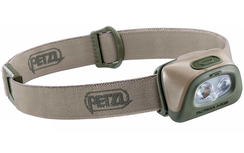 Petzl, Petzl Stirnlampe Tactikka+ RGB Beige, 