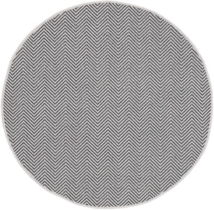 carpetfine, carpetfine Teppich »Boho 106«, rund, 4 mm Höhe, robustes Flachgewebe, Sisal Optik, In- und Outdoor geeignet, Wetterfest und UV-beständig für Balkon, Terrasse, Garten, Aussenbereich,Wohnzimmer, Schlafzimmer, carpetfine Teppich »Boho 106«, rund, 4 mm Höhe, robustes Flachgewebe, Sisal Optik, UV-beständig, Aussenbereich