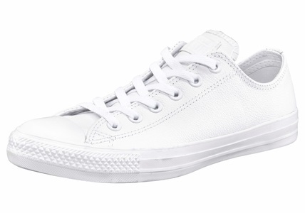 CONVERSE, Converse Sneaker »Chuck Taylor Basic Leather Ox Monocrome«, Converse Sneaker »Chuck Taylor Basic Leather Ox Monocrome«
