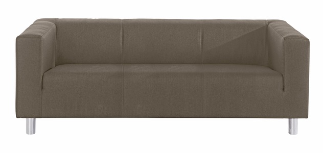 INOSIGN, INOSIGN 3-Sitzer, INOSIGN 3-Sitzer »Clip«, inkl. komfortablem Wellenfederkern, Masse (B/T/H): 183/85/65 cm