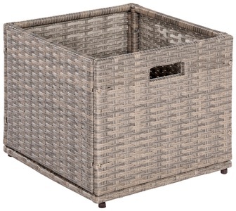Merxx, MERXX Kissenbox »Unterschiebbox klein«, Stahl/Kunststoff, MERXX Kissenbox »Unterschiebbox klein«, Stahl/Kunststoff