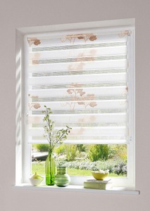 K-HOME, K-HOME Doppelrollo »Delphi«, Lichtschutz, ohne Bohren, im Fixmass, K-HOME Doppelrollo »Delphi« Lichtschutz ohne Bohren im Fixmass