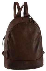 Harbour 2nd, HARBOUR 2nd Cityrucksack »Meghan«, aus Leder mit typischen Marken-Anker-Label und Schmuckanhänger, 