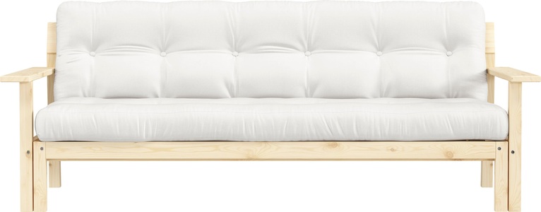Karup Design, Karup Design Schlafsofa »Unwind«, Mit Holzstruktur, inkl. Futonmatratze, Liegefläche 130x190 cm, Karup Design Schlafsofa »Unwind«, Mit Holzstruktur, inkl. Futonmatratze, Liegefläche 130x190 cm