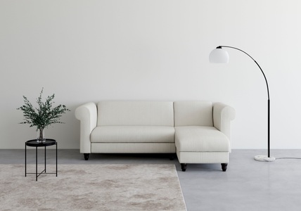 Dorel Home, Dorel Home Ecksofa »Felix II Schlafsofa 241cm (Liegefl. 108/195 cm), Recamiere tauschbar,«, verstellb. Rückenlehne, Sitzhöhe 46 cm, Cord, Dorel Home Ecksofa »Felix II, L-Form, Schlafsofa 241cm (Liegefl. 108/195 cm),« verstellb. Rückenlehne, Recamiere wechselbar, Cord