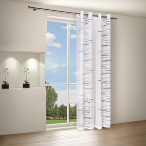 HAPPY HOME, Gardine, »LORNA«, Happy Home, Ösen 1 Stück, Happy Home Gardine »LORNA«, (1 St.), HxB: 245x140