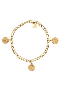 NOELANI, Noelani Armband »Greek Coin, 2030650«, Noelani Armband »Greek Coin, 2030650«