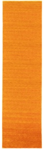 MorgenLand, morgenland Wollteppich »Gabbeh Teppich handgewebt orange«, rechteckig, 8 mm Höhe, Kurzflor, 