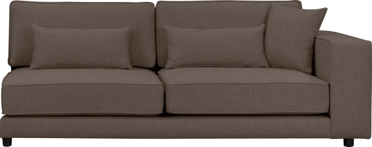 GOODproduct, GOODproduct Ecksofa »Grenette«, freistehend oder als Teil des Modulsofas,im Baumwoll-/Leinenmix oder umweltschoned aus recycelten Stoffen, Federkern, GOODproduct Ecksofa »Grenette«, frei oder als Teil des Modulsofas, Baumwollmix oder recycelte Stoffe