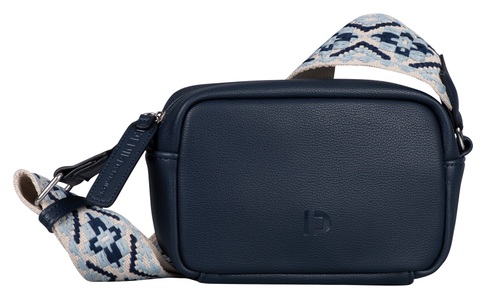 TOM TAILOR DENIM, TOM TAILOR Denim Mini Bag »ROSALIE Camera bag«, mit gemustertem Schulterriemen, 