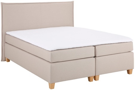 HOME AFFAIRE, Home affaire Boxspringbett »Houssay«, inkl. Topper, 5 Breiten, 2 Härtegraden auch in Überlänge 220 cm
