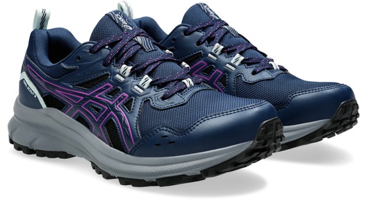 ASICS, ASICS Trail Scout 3 Trailschuh Damen - Dunkelblau, Grau, ASICS Trail Scout 3 Trailschuh Damen - Dunkelblau, Grau