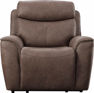 HOME AFFAIRE, Home affaire Sessel »Pius«, mit Relaxfunktion und Nieten an den Armlehnen, Federkern, 