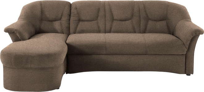 DOMO collection Ecksofa »Sarafina«, wahlweise mit Bettfunktion, optional mit Federkern