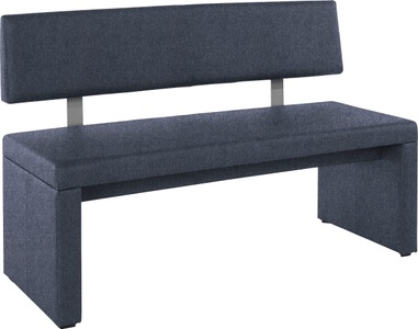 HOME AFFAIRE, Home affaire Sitzbank »Charissa«, mit Lehne, Breite 140, 160 oder 180 cm, Home affaire Sitzbank »Charissa«, mit Lehne, Breite 140, 160 oder 180 cm