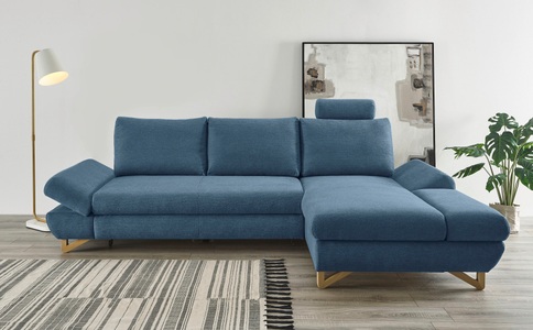 andas Ecksofa »HALSTA«, auch mit Bettfunktion (Liegefläche 245 x 138 cm)