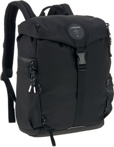 Lässig, Lässig Wickelrucksack OUTDOOR (28x42x16) in schwarz, LÄSSIG Wickelrucksack Outdoor Backpack black