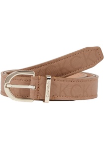 Calvin Klein, Calvin Klein Synthetikgürtel, mit Ton in Ton Print, 