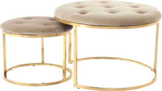 Kayoom Polsterhocker Becky 825 2er-Set«, vielseitig verwendbar