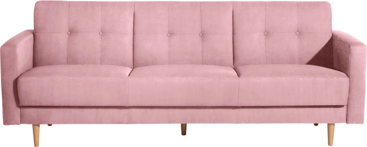 MAX WINZER, Max Winzer® 3-Sitzer »Jesper«, Schlafsofa mit Knopfheftung im Rücken, inklusive Bettkasten, Max Winzer® 3-Sitzer »Jesper Kippcouch mit komfortablem Federkern, klassisch und modern«, Schlafsofa mit Knopfheftung im Rücken, inklusive Bettkasten
