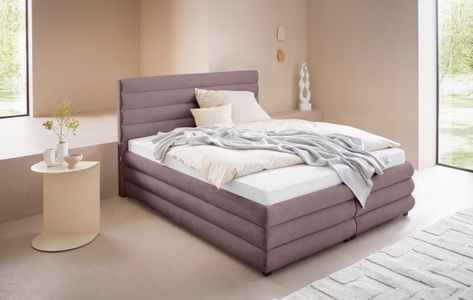 LeGer Home by Lena Gercke, LeGer Home by Lena Gercke Polsterbett »Maylis«, wahlweise mit und ohne Matratze und Lattenrost, incl. Bettkasten, 3 Matratzenarten bis zu 3 Härtegrade, auch in 200cm Breite, LeGer Home by Lena Gercke Polsterbett »Maylis«, wahlweise mit und ohne Matratze und Lattenrost, auch in 200cm Breite