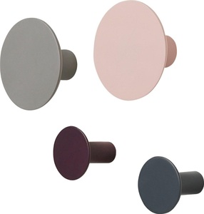 Blomus, BLOMUS Garderobenhaken »PONTO« (Set, 4), BLOMUS Garderobenhaken »PONTO«, (Set, 4)