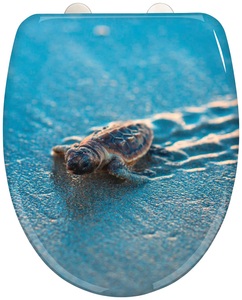 Wenko, WENKO WC-Sitz »Caretta«, mit Softclose, aus Duroplast, 