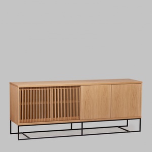 Woodman Sideboard »Ende«, teilmassiv, Metallfüsse, Breite 188 cm