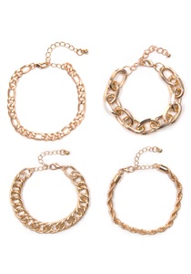 J.Jayz, J.Jayz Armband Set, (Set, 4 tlg.), Firetti Armband Set »Armketten Schmuckset«, (Set, 4 tlg.)