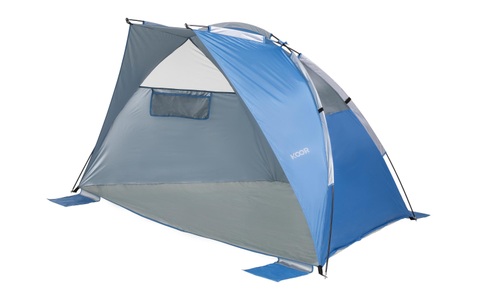Koor, KOOR Strandmuschel »Strandzelt X-Large blau«, KOOR Strandmuschel »Strandzelt X-Large blau«