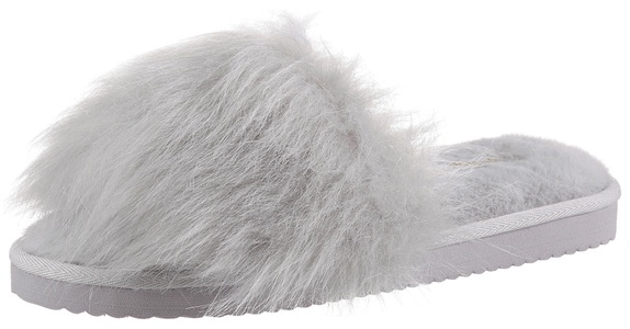 Flip Flop, Flip Flop Pantolette »HAIRY*POOL«, in flauschiger Optik, 