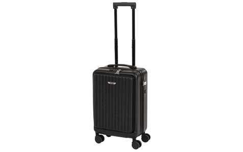 Koor, KOOR Koffer »39.5 L, Schwarz«, KOOR Koffer »39.5 L, Schwarz«, 4 Rollen
