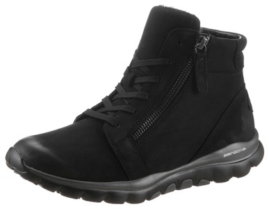 GABOR ROLLINGSOFT, Gabor Rollingsoft Schnürboots, mit profilierter Gummilaufsohle, 
