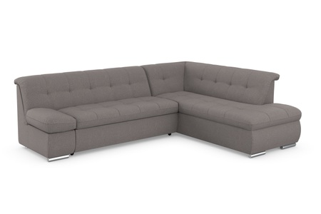 DOMO collection, DOMO collection Ecksofa »Mona«, wahlweise mit Bett- und Armlehnfunktion, DOMO collection Ecksofa »Mona L-Form bequem und komfortabel, Breite 271cm, L-Form« wahlweise mit Bett- und Armlehnfunktion