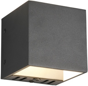 TRIO LEUCHTEN, Trio WiZ Figo LED-Wandleuchte, schwarz matt, 